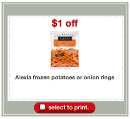Alexia Target Coupon