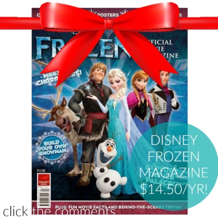 Disney frozen magazine