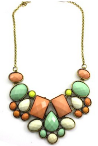 gem necklace 