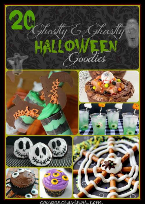 Looking for fun and unique Halloween food or food for a halloween party? I am loving all of the ideas my blogger friends have come up with! I scoured the internet and the Pinterest Halloween boards to find 20 adorable Halloween party food ideas and let me tell you, some are just downright creepy - but oh, so much fun! I think I could take a handful of #7 right now, even - YUM! Pin this post to your party board, or your Halloween board so your ready with ideas galore to plan your Halloween get together! https://couponcravings.com/20-Halloween-Treats-Not-to-Miss/