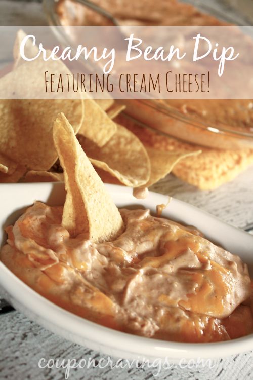 On the hunt for appetizers for party time? This creamy bean dip is so good and such an easy appetizer recipe for a crowd! And, the secret ingredient is in the {read more} https://couponcravings.com/best-party-appetizer-recipes-easy-bean-dip/