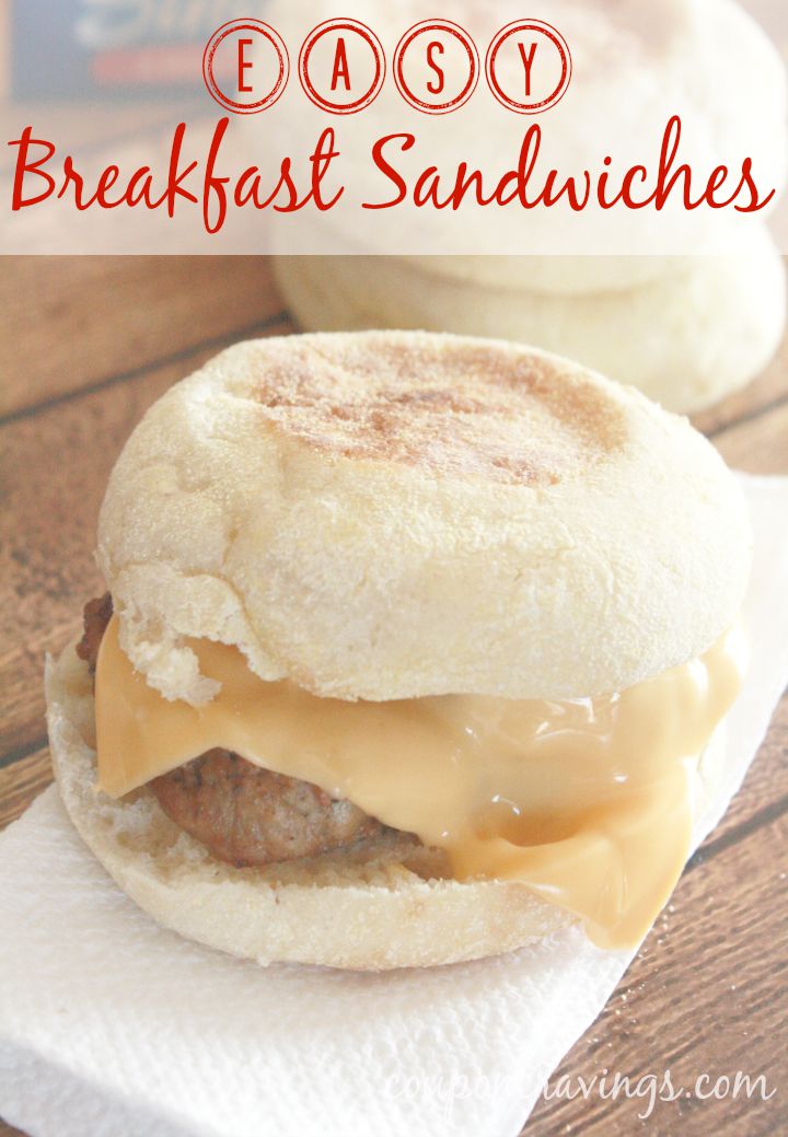Easy breakfasts for busy mornings are the best! And, with back to school time, any great easy breakfast idea for kids is a welcome one in my book. Our son is getting so much bigger and lunch gets later and later in the day the further into school he gets. Try these easy breakfast sandwiches if you, too are looking for something with a little more substance than cereal. Served with some fruit, this makes for a filling breakfast, too! Simply {read more} https://couponcravings.com/easy-breakfast-sandwich/