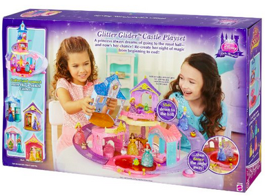 Disney Princess Glitter Glider Castle toy