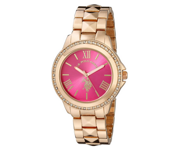 Polo rose gold watch