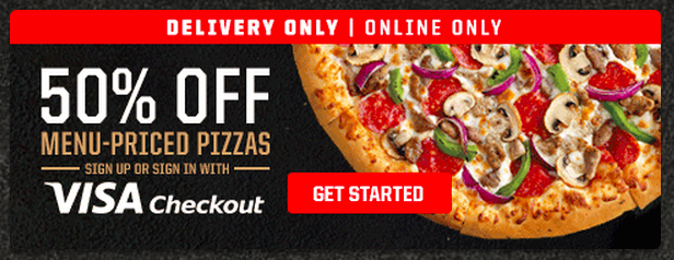Pizza Hut: 50% Off Menu Priced Pizzas!