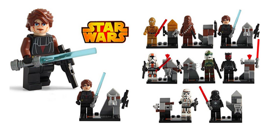 star wars lego minifigures