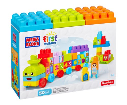 Great Deal on Mega Bloks First Builders Learning Train