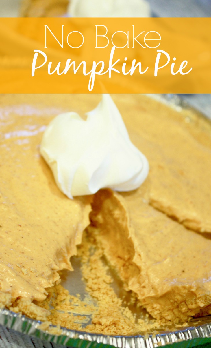 If you're on the hunt for a pumpkin pie no bake recipe this one is awesome! And, it's an inexpensive dessert recipe to make - Pumpkin recipes have nothin' on this yummy, cold pumpkin treat!