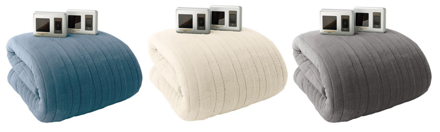Biddeford Plush Heated Blanket