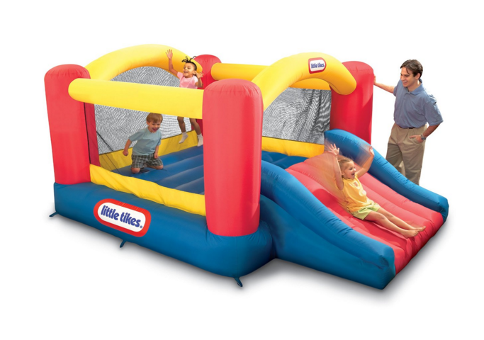 little tikes jump n slide inflatable bouncer sale