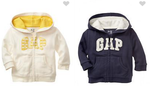 baby gap hoodies