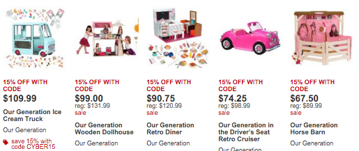 our generation dolls on sale