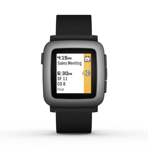 pebble Time Smartwatch Black