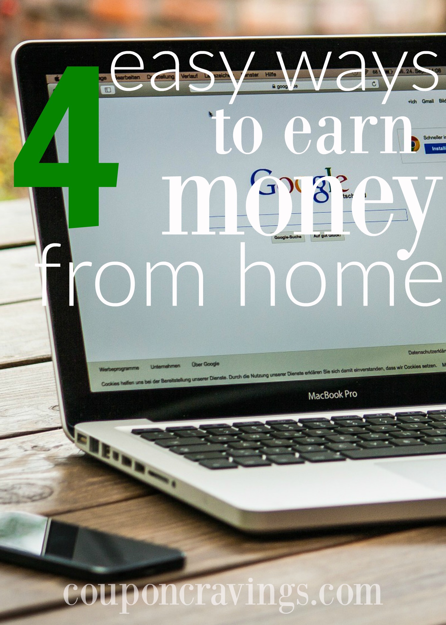 Make money online with these four easy options. My favorite is Mystery Shopping, a simple way to make up to $100 extra per week. And, over five of the top survey companies to earn cash online, too. https://couponcravings.com/