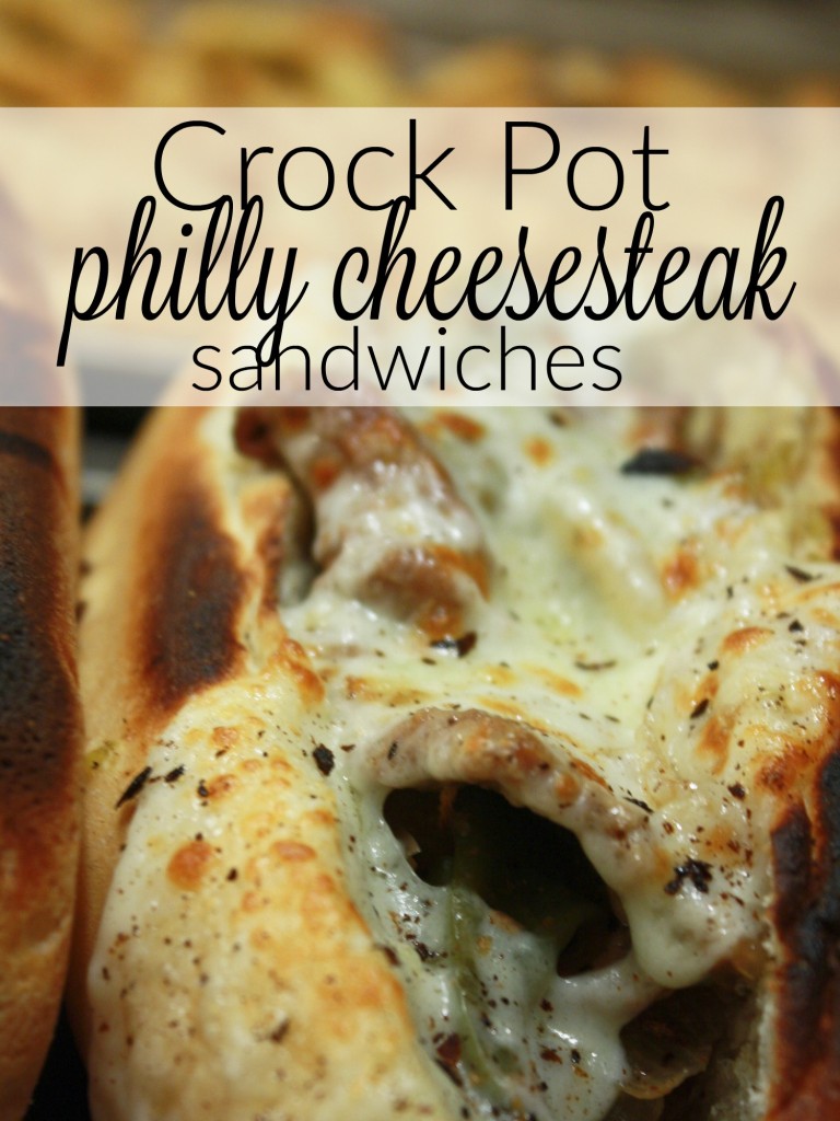 Philly cheese steaks are so good and popular - and with easy crock pot dinners, crockpot meals, comfort foods on your menu plan, you'll be set. This crock pot meal is perfect for a meal for large group & easy. Socialize instead of cook while you're entertaining with this easy meal! https://couponcravings.com/dinner