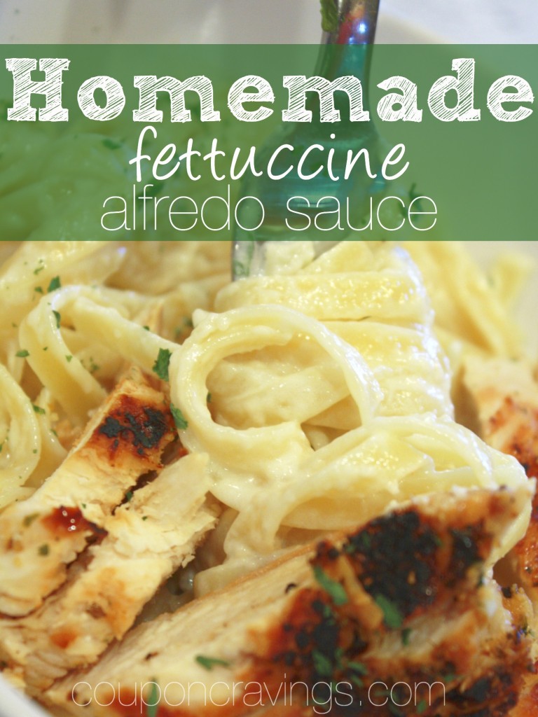 I LOVE this alfredo sauce. Easy no cream cheese recipes are awesome - if you're looking for an alfredo sauce without cream cheese, this is the fettuccine alfredo sauce recipe for you! https://couponcravings.com/alfredo-sauce/