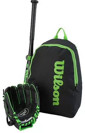 Wilson Baseball Bat, Glove & Backpack Xplosion Set