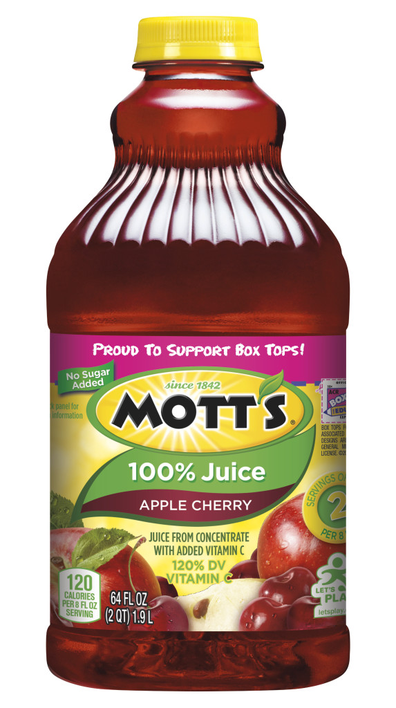 motts apple cherry juice