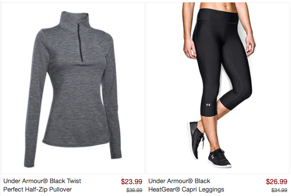 under armour is on zulily