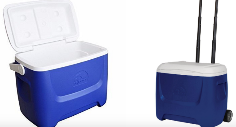 Igloo Cooler With Wheels and Handle