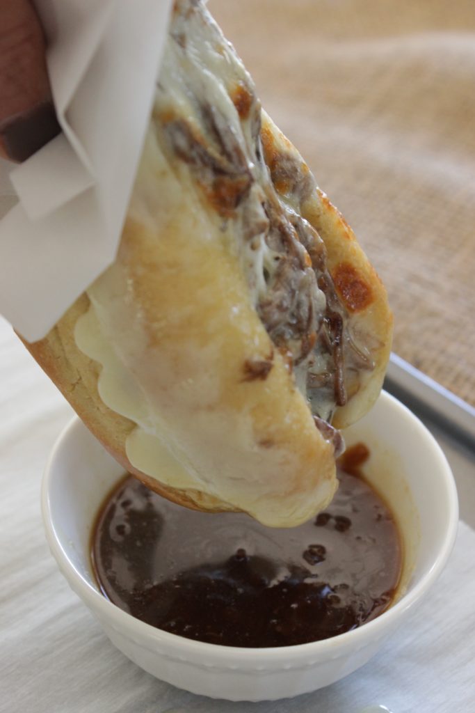 This french dip crockpot recipe is one that will be on your menu atleast every month. It's simple and is so delicious. Full of flavor! 