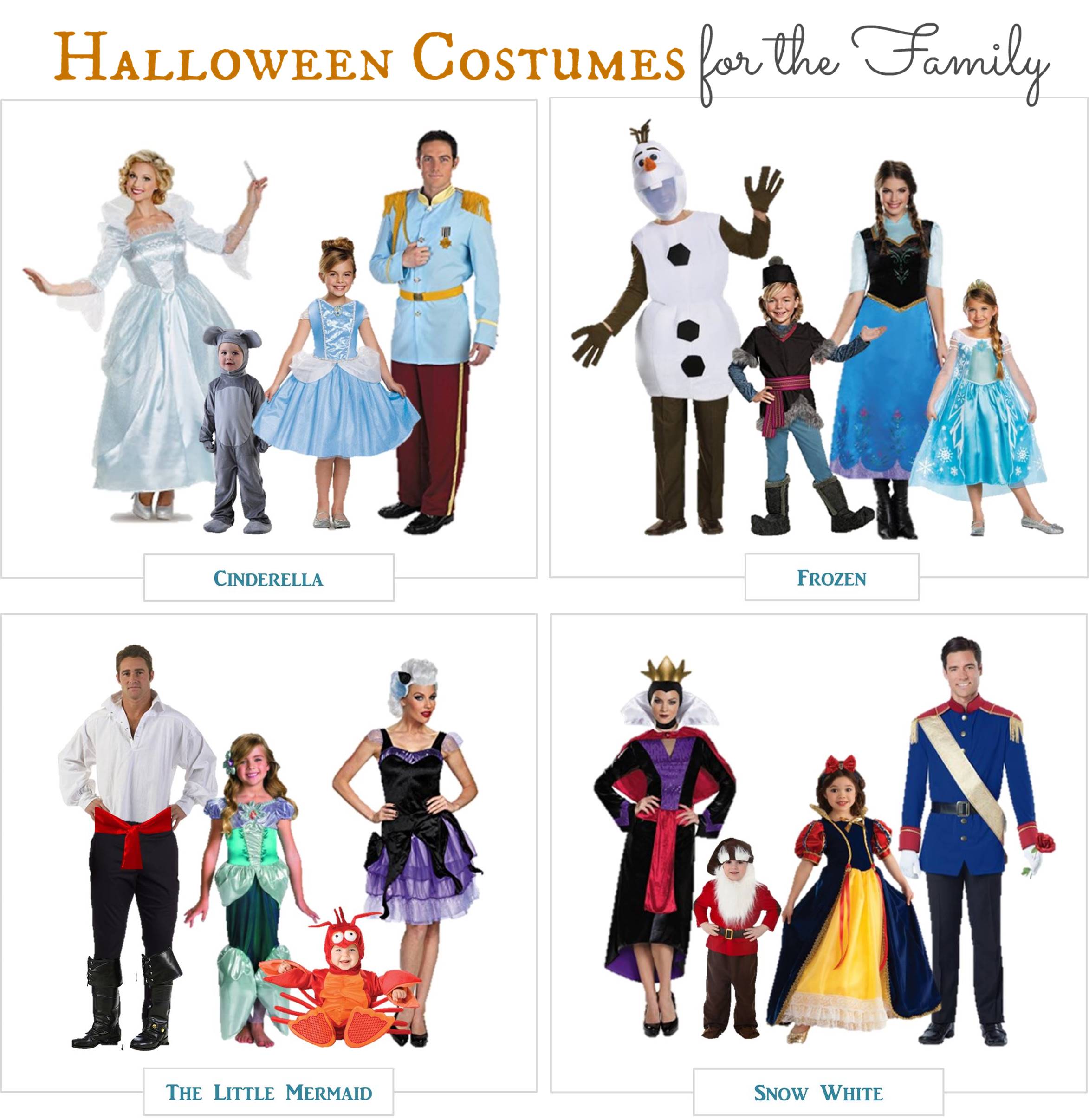 Popular Disney Costume Sets for a Family (2024)