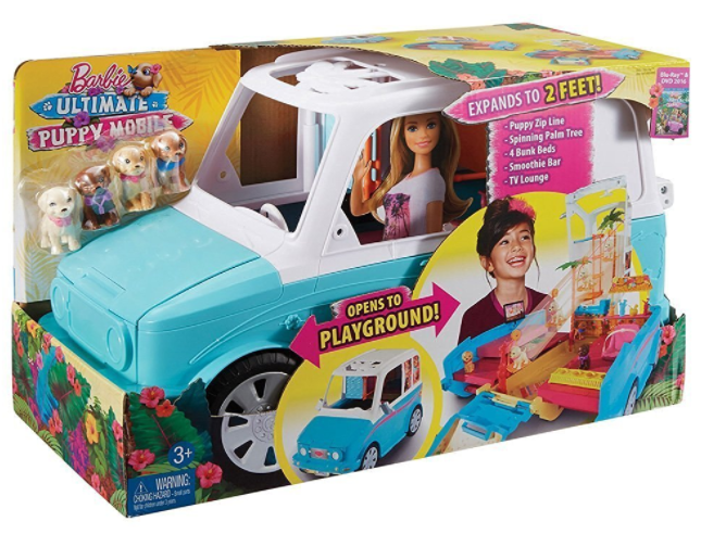 big w barbie vehicle