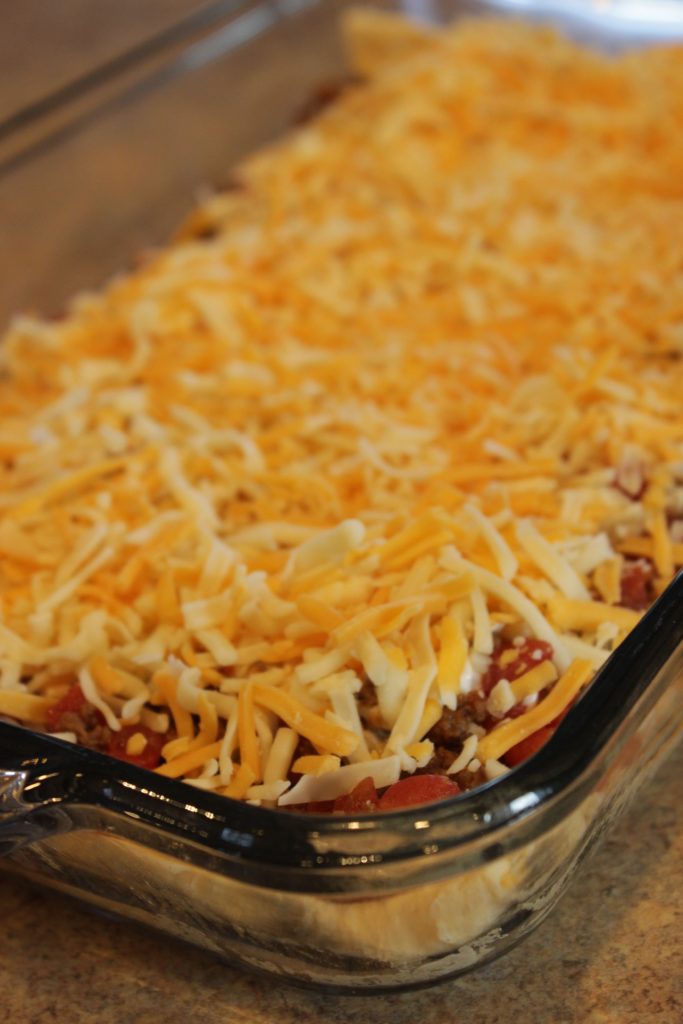 This crescent roll taco bake is my kids' favorite!