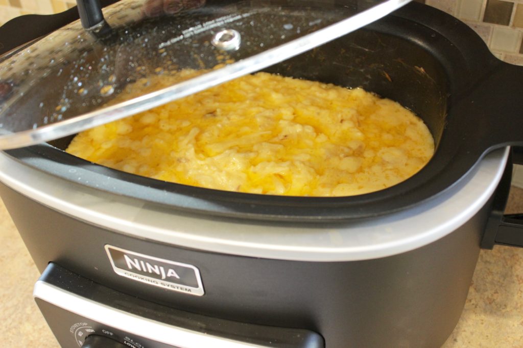 cheesy crockpot potatoes