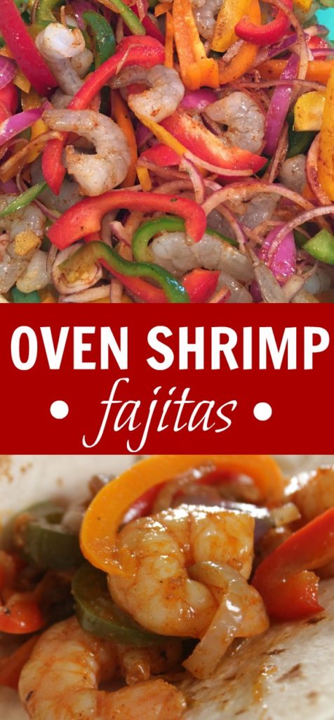 Are you looking for an easy shrimp dinner? This shrimp fajitas recipe - healthy, albeit is AMAZING! Total WOW dinner! And, an easy dinner, too! 