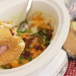 These crockpot chicken sandwiches are perfect for a busy night! I love easy dinners!