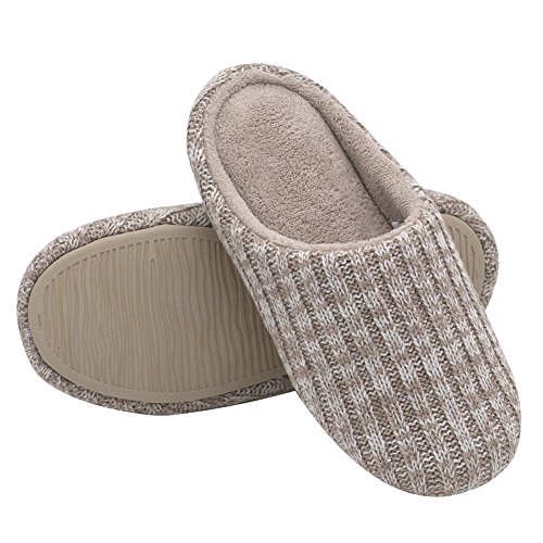 Cashmere Cotton Knitted House Slippers