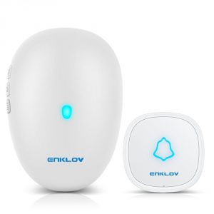  Enklov Wireless 2-Piece Doorbell Kit
