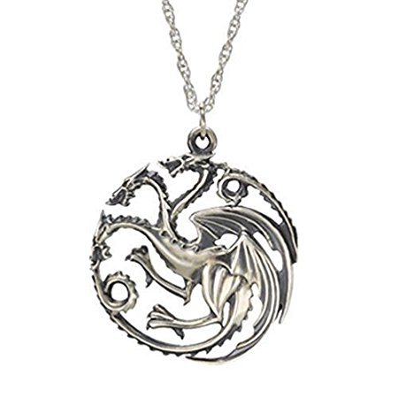 Game of Thrones Targaryen Pendant Necklace