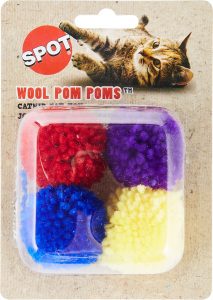 Wool Pom Poms Cat Toys