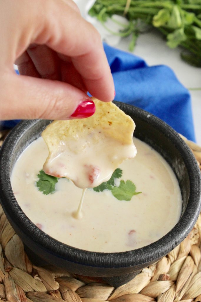 Real Cheese Queso Dip Appetizer Recipe