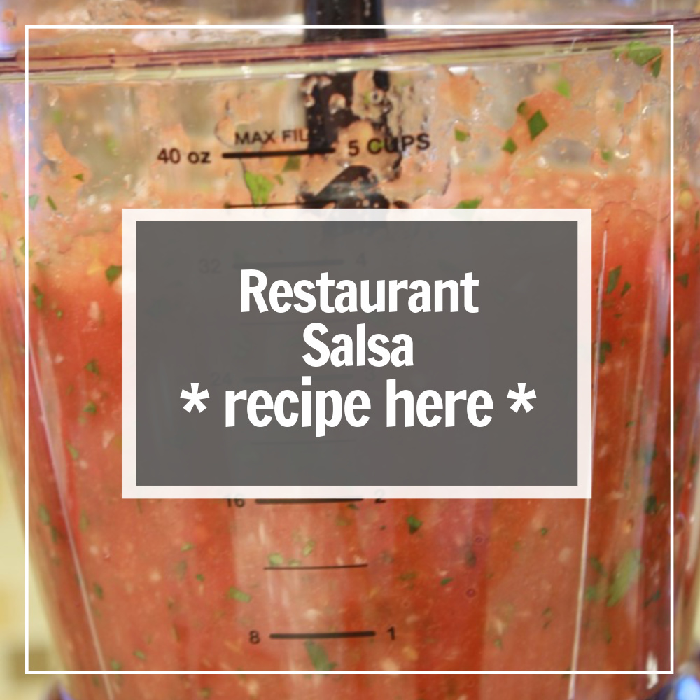restaurant salsa recipe