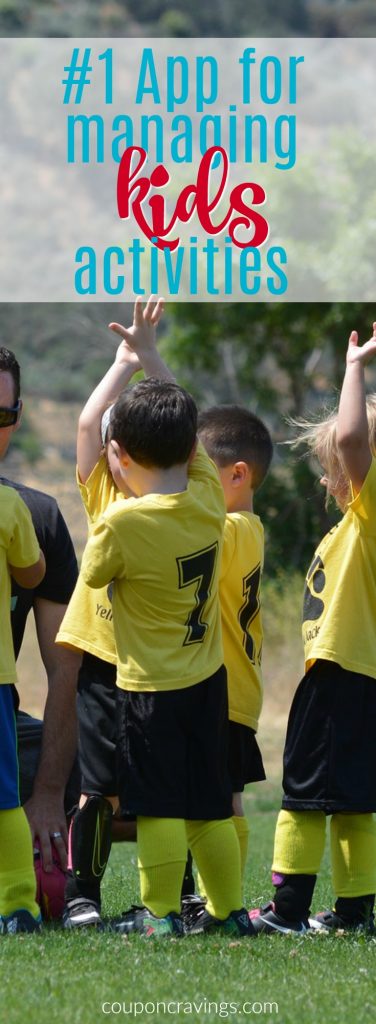 Looking for youth sports organization? This app organizes kids activities to a "t"! #organization #kidsactivities #helpfultips