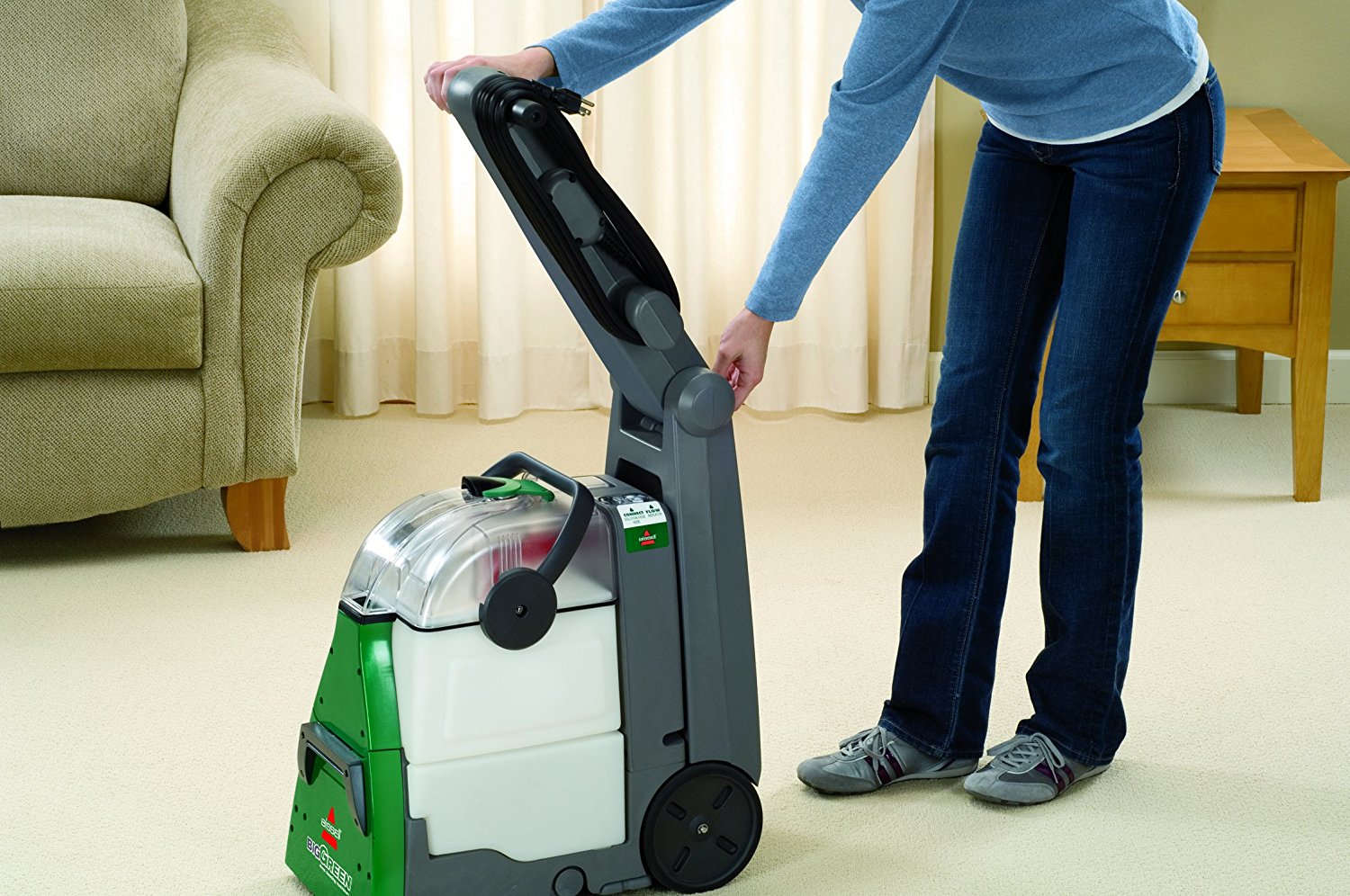 Save On Bissell Big Green Professional Carpet Cleaner Machine