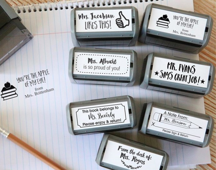 Self Inking Teacher Stamps
