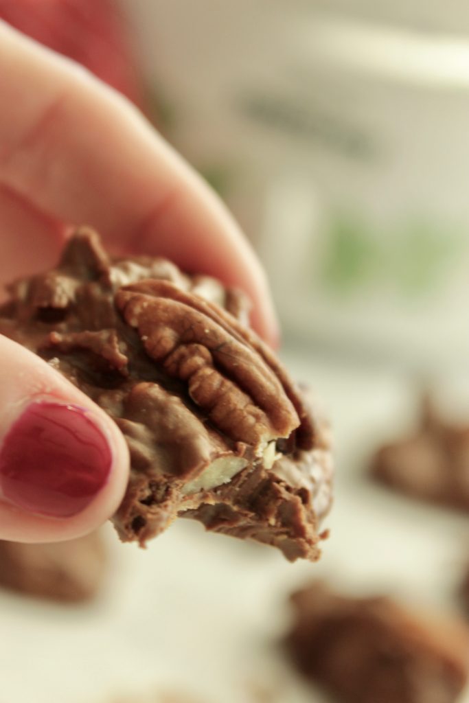 Chocolate Turtles Crockpot Candy