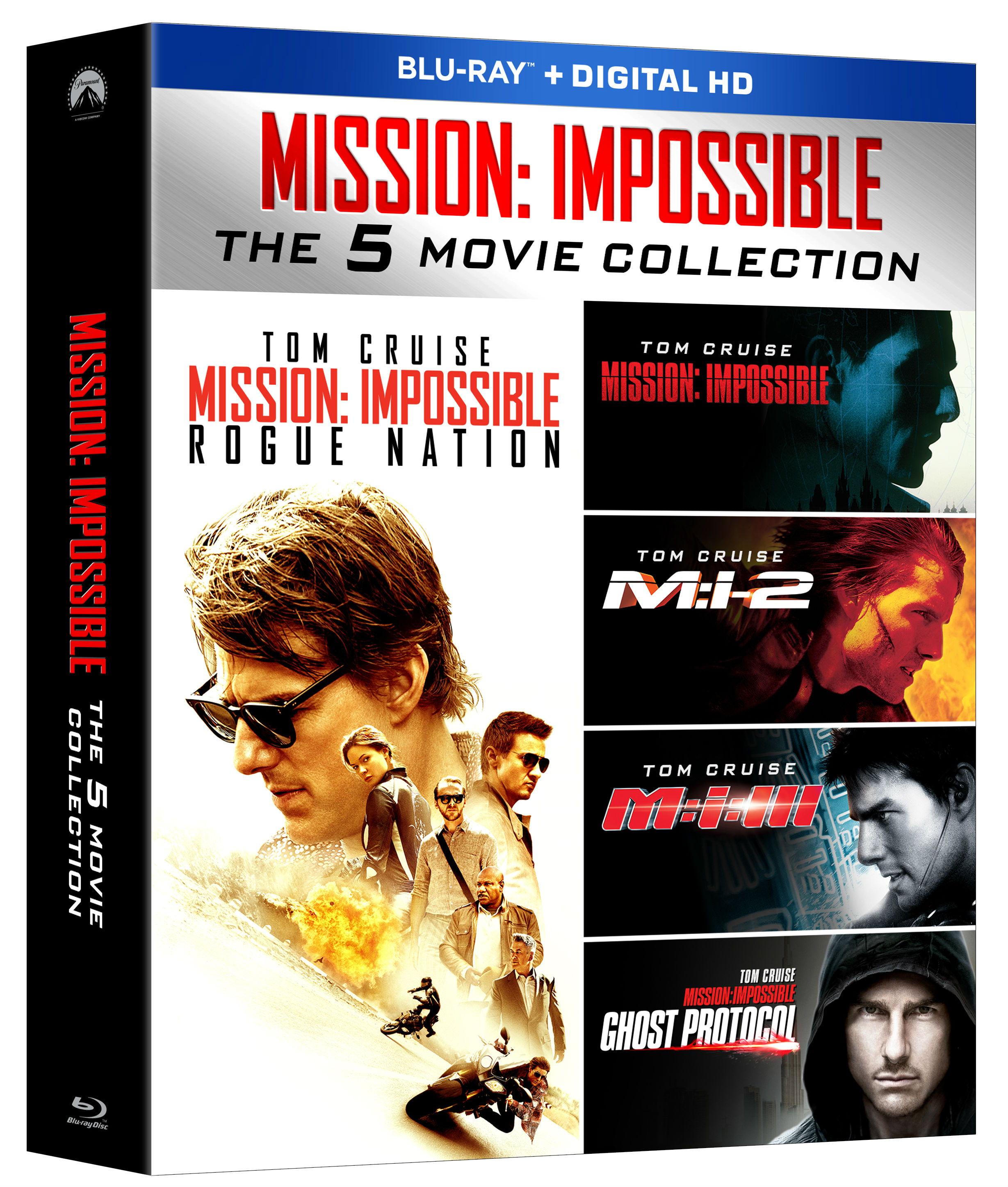 Mission: Impossible: 5 Movie Collection Multi-Format $19 ...
