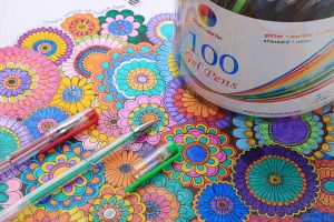 100 Colors Gel Pens Set