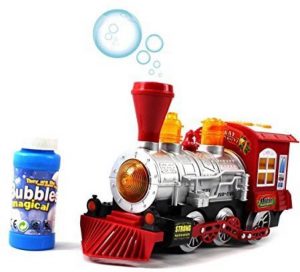 Bubble Blowing Steam Train Locomotive