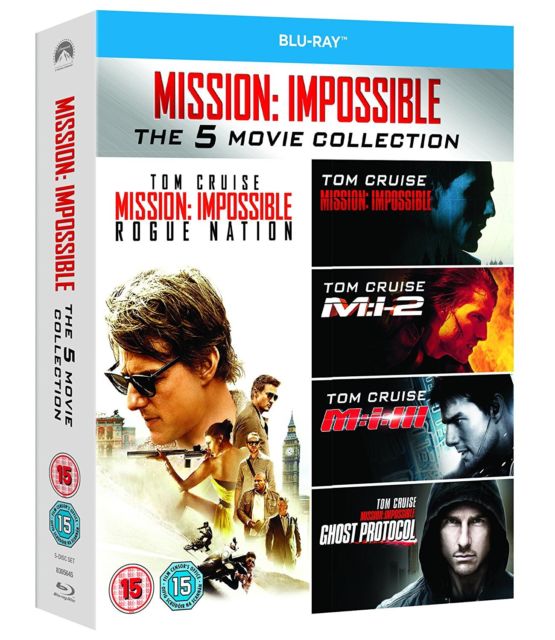 Mission Impossible 5 Movie Collection Blu-ray Box Set