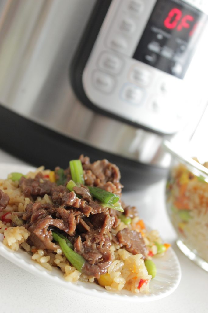This Instant Pot Beef recipe is my go to! 