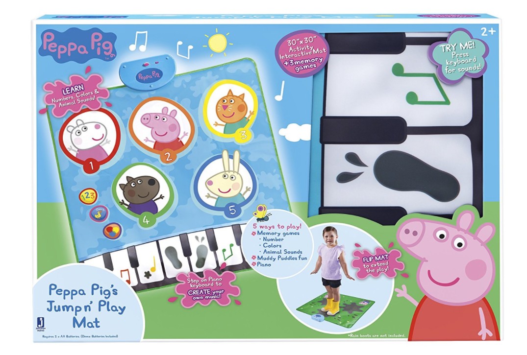 peppa pig inflatable muddy puddle play mat