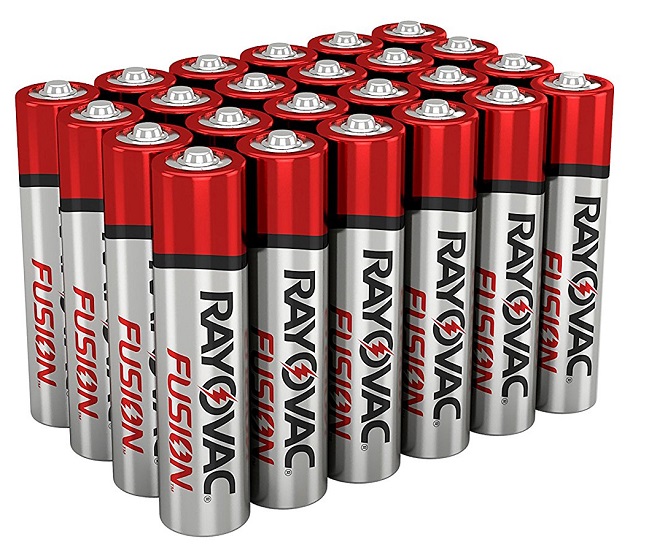 RAYOVAC 24-Pack FUSION AAA Alkaline Batteries