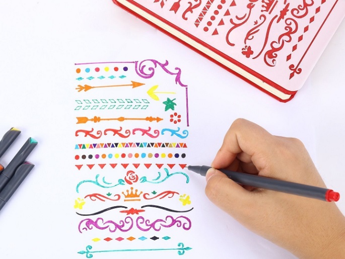 18ct. Assorted Colors Fineliner Marker Pens