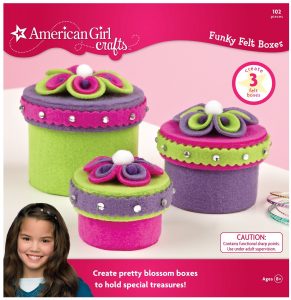 American Girl Crafts Funky Felt Box Kit